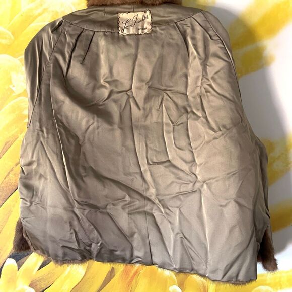 Genuine MINK Cropped Jacket (Sz L) - Picture 7 of 10